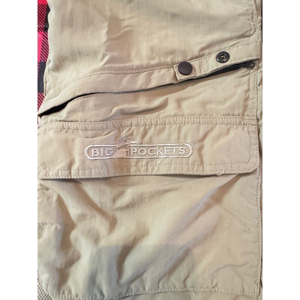 Big Pockets USA Equatorial Mesh Lined Outdoor Vest, Zip Front, Size X-Small - Picture 3 of 4